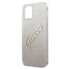 Guess GUHCP12SPCUGLSGO iPhone 12 mini5,4 złoty/gold hardcase Glitter Gradient Script
